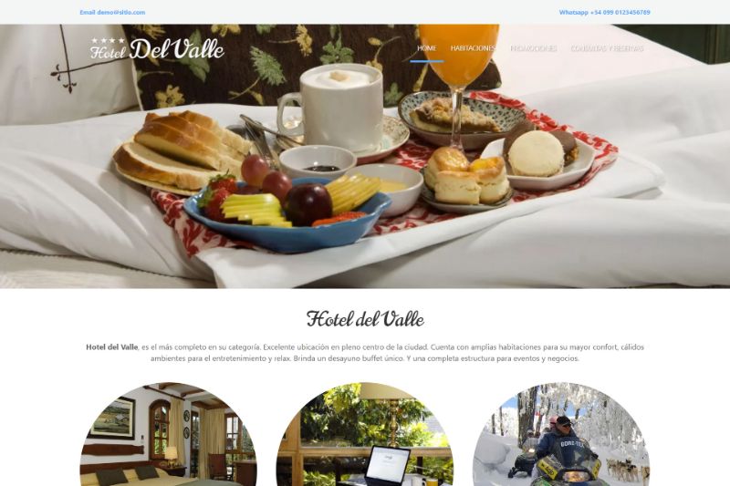 Demo sitio web