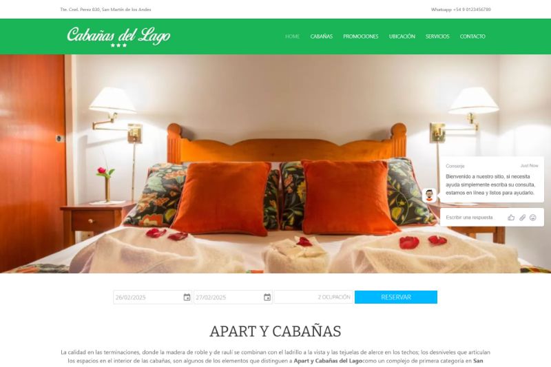 Demo sitio web